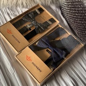 Dockers Bow tie and suspenders